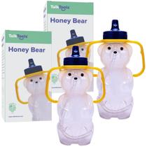 Copo com Canudo TalkTools Honey Bear 207ml 2 Unidades