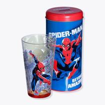 Copo com Cofre Homem Aranha - Marvel