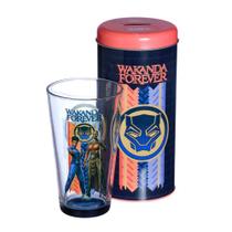 Copo Com Cofre Wakanda Forever - Marvel Copo Com Cofre Wakanda Forever - Marvel