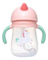 Copo Com Dispositivo Canudo Magic Unicórnio - Buba