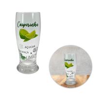 Copo com receita de caipirinha 530ml hmartin ref392023