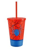 Copo Com Tampa 550 Ml Heróis Vingadores Liga Da Justiça