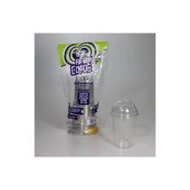 Copo Com Tampa Bolha 500ml 10 Un - Galvanotek