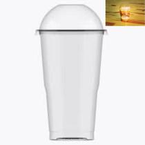 Copo com Tampa Bolha para Doces e Sobremesas. Caixa. 100 Unidades Copo com Tampa Bolha para Doces e Sobremesas. Caixa. 100 Unidades