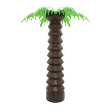 Copo com Tampa e Canudo - Coqueiro Marrom 450ml - 1 unidade - Rizzo