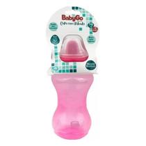 Copo com Tampa e Válvula Baby Go Rosa 340ml Ref: 3849 Copo com Tampa e Válvula Baby Go Rosa 340ml Ref: 3849