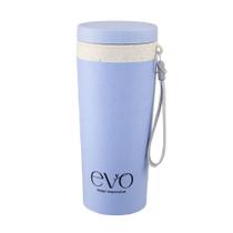 Copo Com Tampa Eco Azul 350ml Evo Copo Com Tampa Eco Azul 350ml Evo