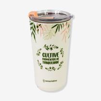 Copo Com Tampa Jardinagem 500 ml Copo Com Tampa Jardinagem 500 ml