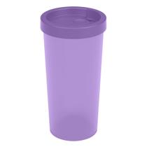 Copo Com Tampa Nutri 500ml Lilás Coza Copo Com Tampa Nutri 500ml Lilás Coza