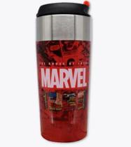 Copo Com Tampa Oficial Marvel 1939 - 300ml