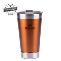 Copo com Tampa Stanley 473ml - Cobre Metálico