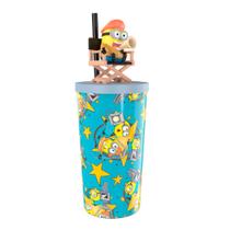 Copo com Topper Minion Diretor: Minions & Monstros Copo com Topper Minion Diretor: Minions & Monstros