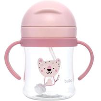 Copo com Valvula Anticolica 250ML Buba Rosa