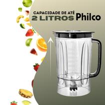 Copo Completo Philco PH900 Preto 6 Lâminas Inclui Tampa Original Copo Completo Philco PH900 Preto 6 Lâminas Inclui Tampa Original