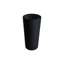 Copo Cônico Casual 8,2 X 8,2 X 16,2 Cm 500 Ml Preto Coza Copo Cônico Casual 8,2 X 8,2 X 16,2 Cm 500 Ml Preto Coza