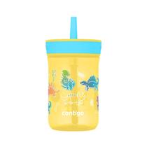 Copo Contigo Kids Leighton com palha, tampa à prova de derramamento de 400 ml