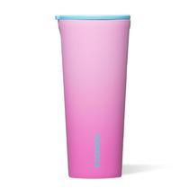 Copo Corkcicle Classic 24 onças rosa com isolamento triplo