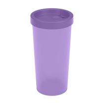 Copo Coza Com Tampa Nutri 500ml Lilás Brinox - 13152/4830 Copo Coza Com Tampa Nutri 500ml Lilás Brinox - 13152/4830