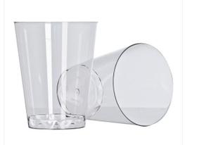 Copo cristal 200 ml c/10 un. (strawplast)