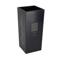 Copo Cuia Tereré Plástico Quadrado Black Erva 270ml PRETO Copo Cuia Tereré Plástico Quadrado Black Erva 270ml PRETO