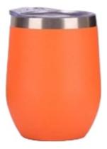 Copo Cuia Térmica 350ml Em Inox Com Tampa Parede Dupla