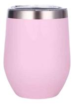 Copo Cuia Térmica 350ml Em Inox Com Tampa Parede Dupla