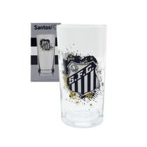 Copo Cylinder SantosFC 300Ml- Krystalmix