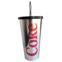 Copo da Coca-Cola 700ml com tampa e canudo