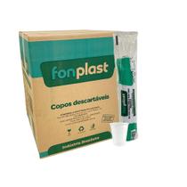 Copo de 200ml Translucido PS Fonplast com 2.500 unidades