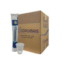 Copo de 200ml Transparente PS ABNT 2012 Copomais com 2.500 unidades