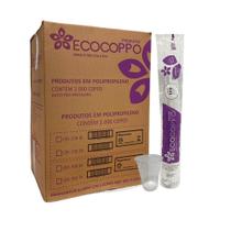 Copo de 300ml PP Transparente ABNT 2012 Ecocoppo com 2.000 unidades