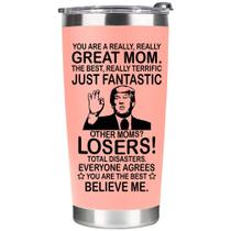 Copo de aço inoxidável DOUBLECHILD 20 oz isolado rosa