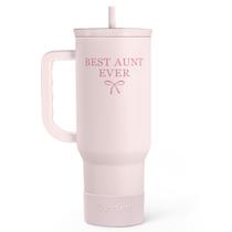 Copo de aço inoxidável SANDJEST 40oz com alça