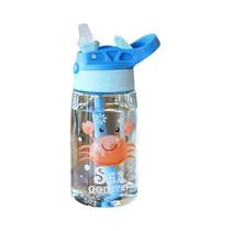 Copo De Água Cartoon De 480ML Para Crianças, Portátil, À Prova De Vazamentos, Copo De Alimentação Copo De Água Cartoon De 480ML Para Crianças, Portátil, À Prova De Vazamentos, Copo De Alimentação