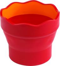 Copo de água Faber-Castell Clic and Go Red Compact Copo de água Faber-Castell Clic and Go Red Compact