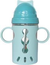 Copo De Água Infantil Com Tampa E Canudo + Alça De Plástico 400ML Copo De Água Infantil Com Tampa E Canudo + Alça De Plástico 400ML
