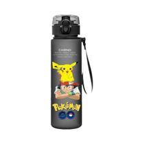 Copo de Água Infantil Pikachu Pokémon - 560ml - Garrafa Esportiva Portátil