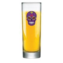 Copo de Água ou Suco Caveira Mexicana Roxa Tubo 300ml Copo de Água ou Suco Caveira Mexicana Roxa Tubo 300ml