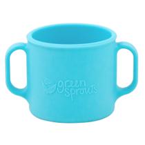 Copo de bebida Green Sprouts Silicone resistente ao calor para crianças Copo de bebida Green Sprouts Silicone resistente ao calor para crianças