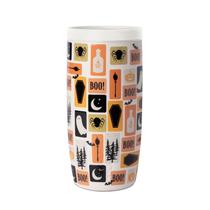 Copo de caneca de café de viagem Simple Modern Halloween 480 ml