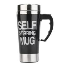 Copo de caneca de mistura automática de chá e café de aço inoxidável 400mL