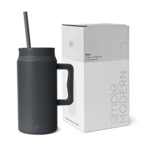 Copo de caneca Simple Modern Trek 1,5 L com alça e tampa de palha