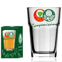 Copo de Cerveja Palmeiras Campeoni Vidro 400ml