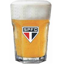 Copo de Cerveja São Paulo FC Vidro 400ml - Globimport