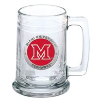 Copo de cerveja Stein Heritage Pewter Miami de Ohio 450 ml Copo de cerveja Stein Heritage Pewter Miami de Ohio 450 ml