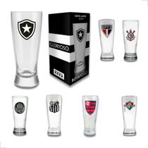 Copo De Cerveja Tulipa Chopp Licenciado Times de Futebol 300ml