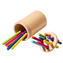 Copo de classificação de cores Toy Montessori Early Learning Kids Wood
