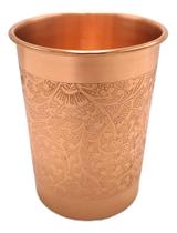 Copo De Cobre Puro Ayurveda Tamra Jal Decorativo 300ml Copo De Cobre Puro Ayurveda Tamra Jal Decorativo 300ml
