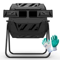 Copo de Compostagem Nazhura Dual Chamber 163L Copo de Compostagem Nazhura Dual Chamber 163L