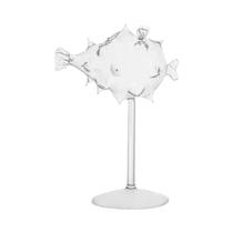 Copo De Coquetel Criativo Personalizado Em Vidro Com Design De Polvo, Peixe-Baleia E Pássaro Para Copo De Coquetel Criativo Personalizado Em Vidro Com Design De Polvo, Peixe-Baleia E Pássaro Para